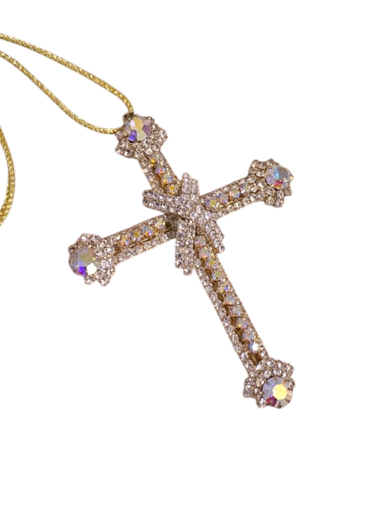 Vintage Christian Dior Cross Necklace – Vintage Stories Paris