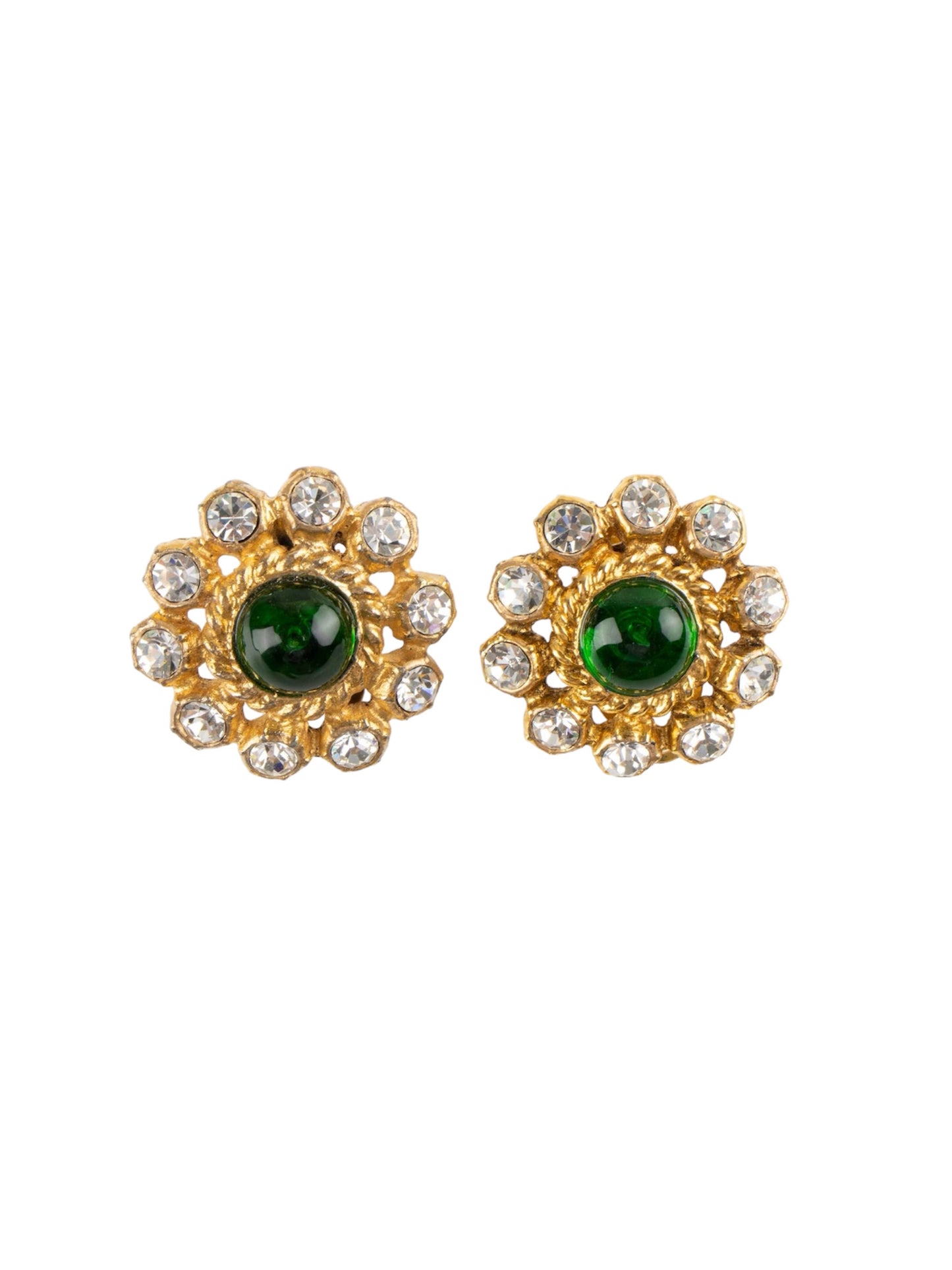 Vintage Chanel Baroque Earrings