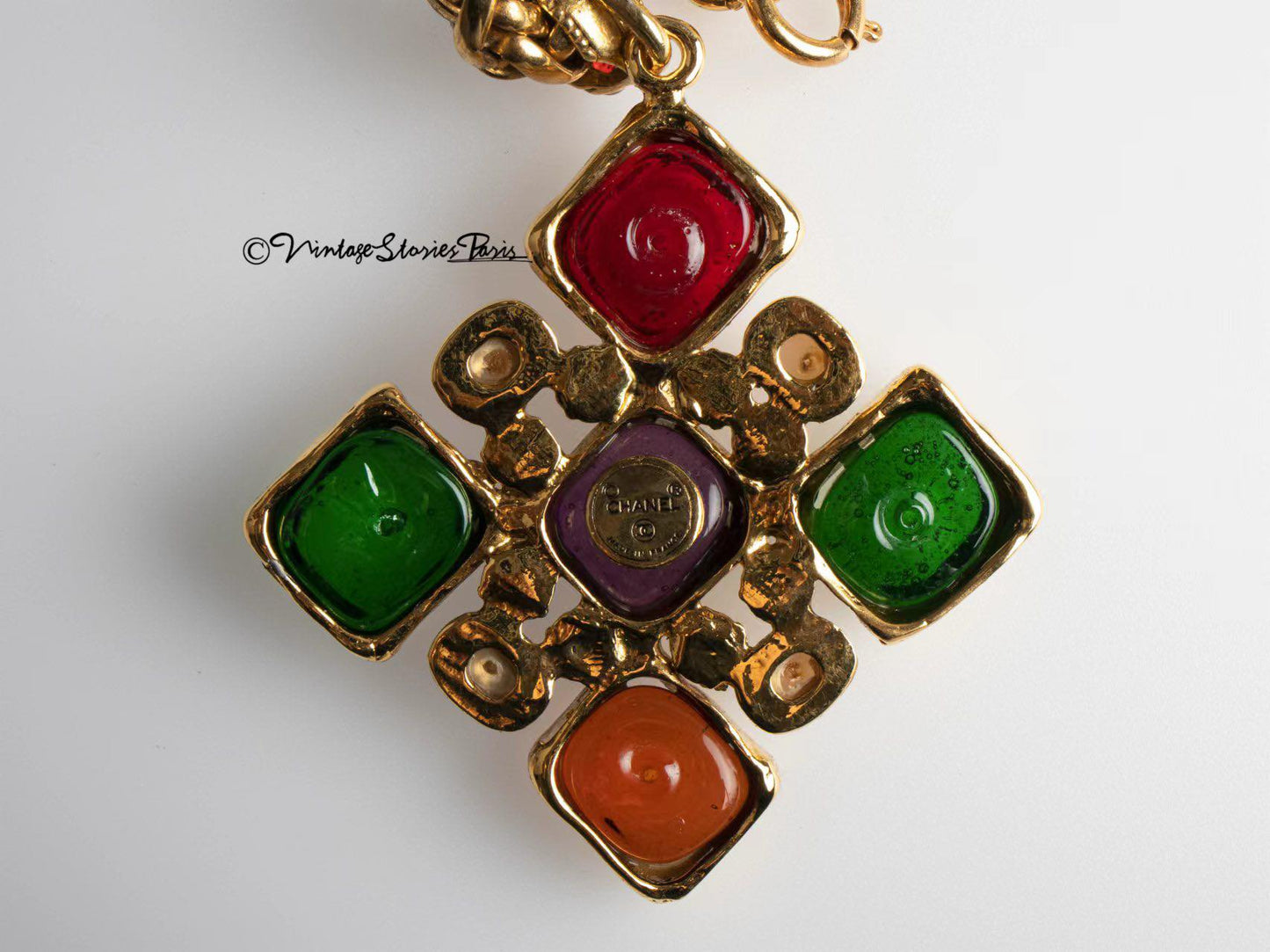 Vintage Chanel Iconic Gripoix Necklace