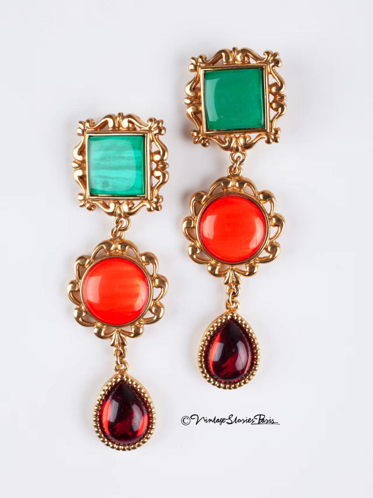 Vintage Yves Saint Laurent Earrings