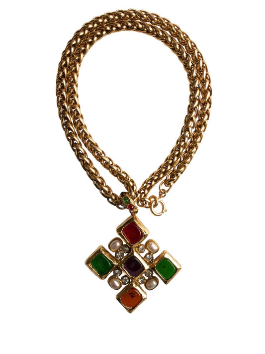 Vintage Chanel Iconic Gripoix Necklace