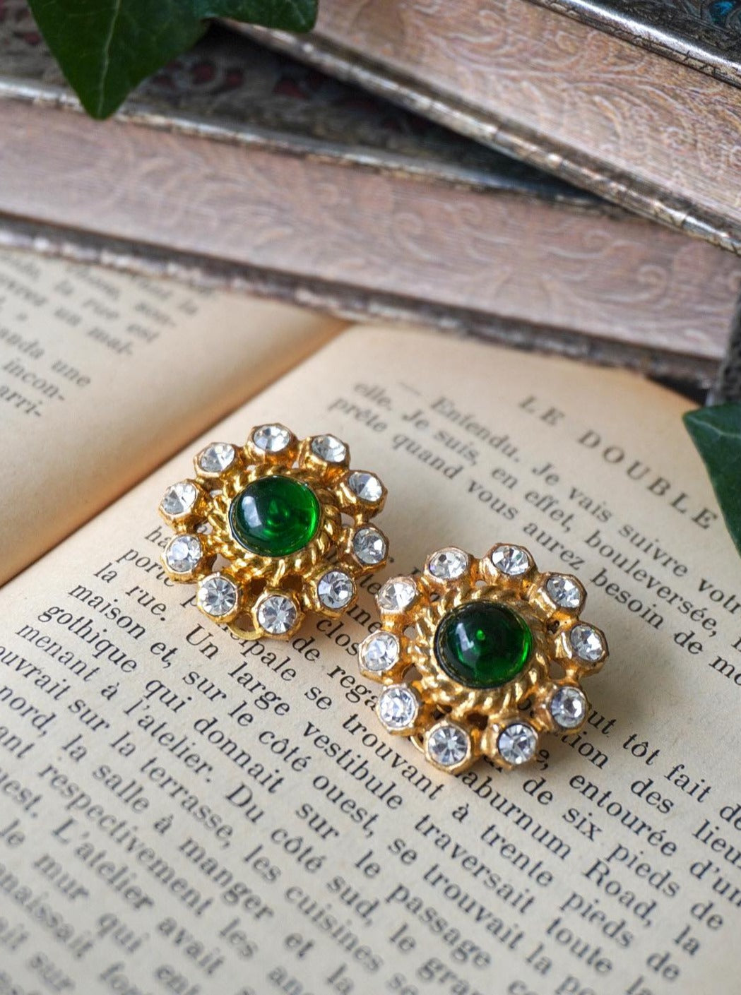 Vintage Chanel Baroque Earrings