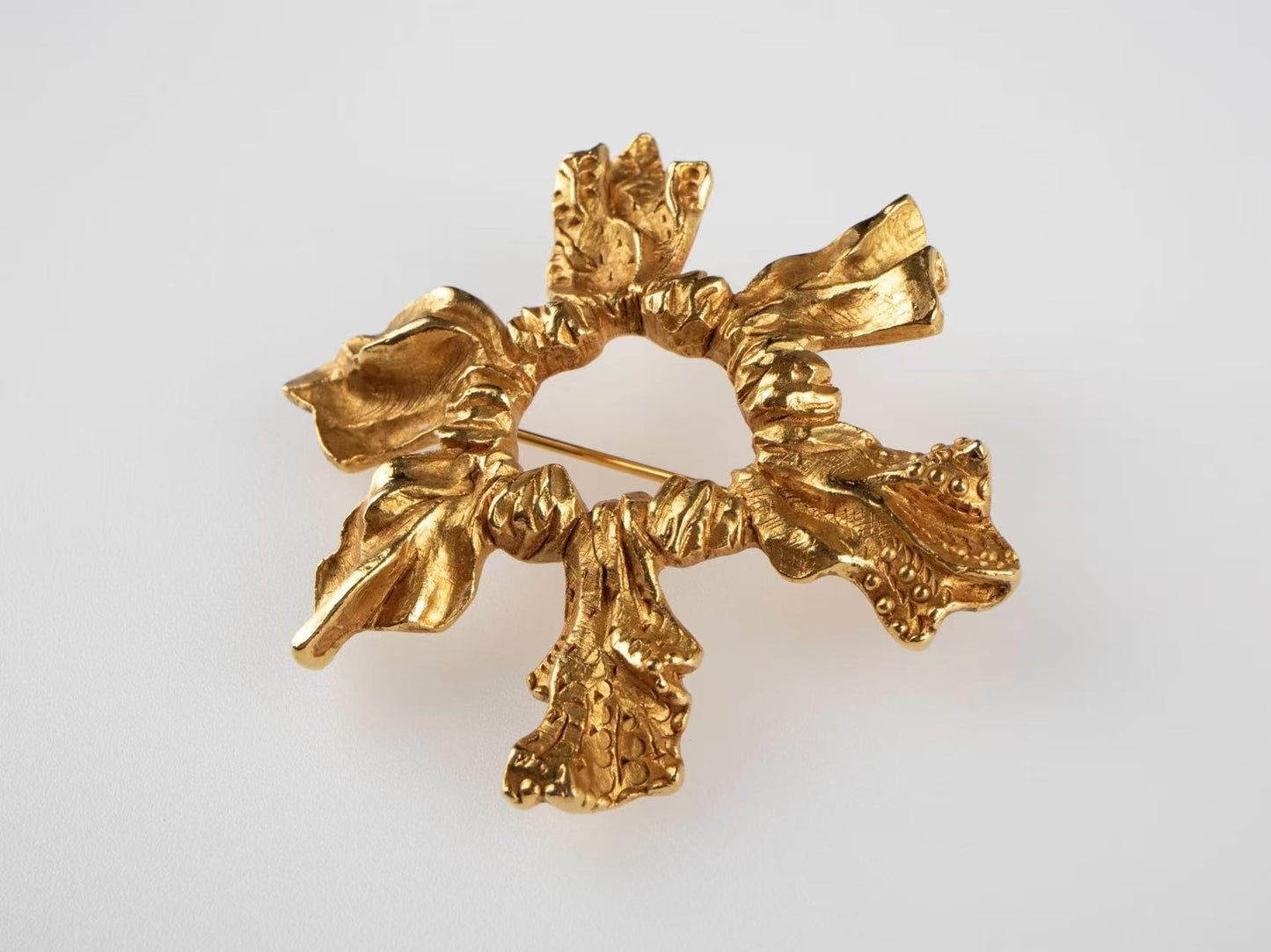 Vintage Christian Lacroix Golden Sun Brooch