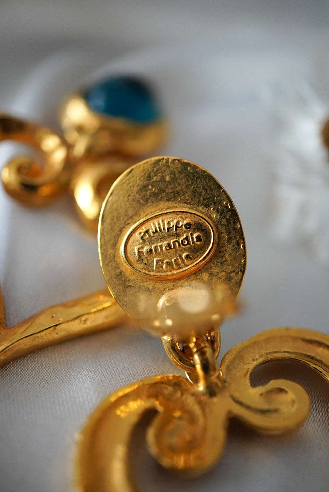 Vintage Philippe Ferrandis Earrings