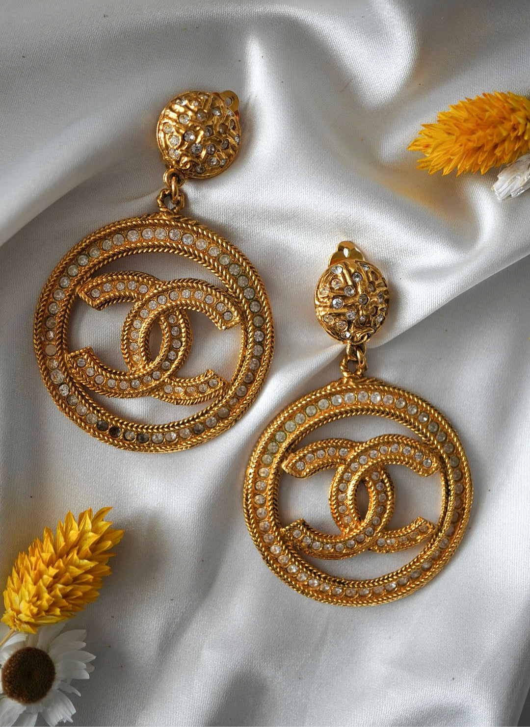 Vintage Chanel Earrings 80s