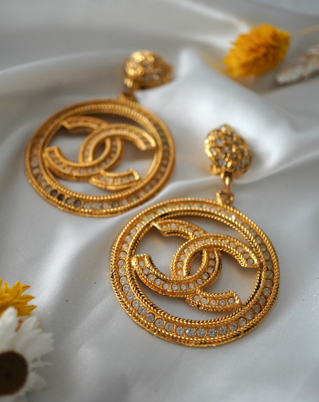 Vintage Chanel Earrings 80s