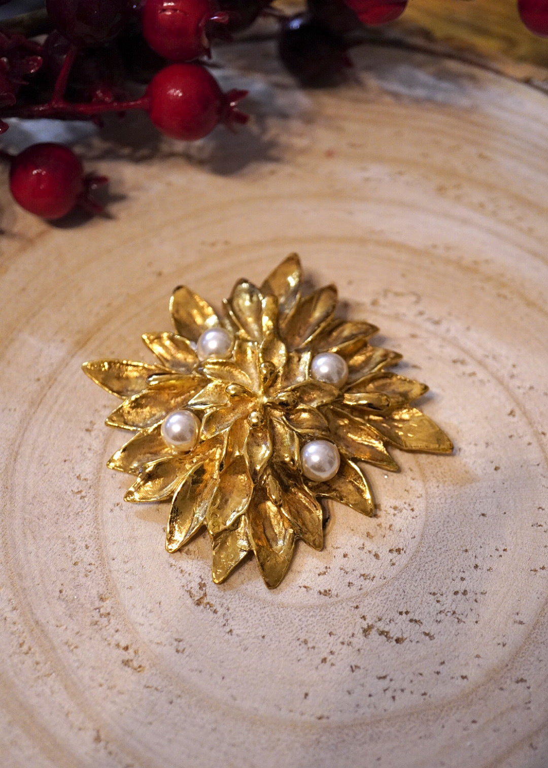 Vintage Yves Saint Laurent Brooch1