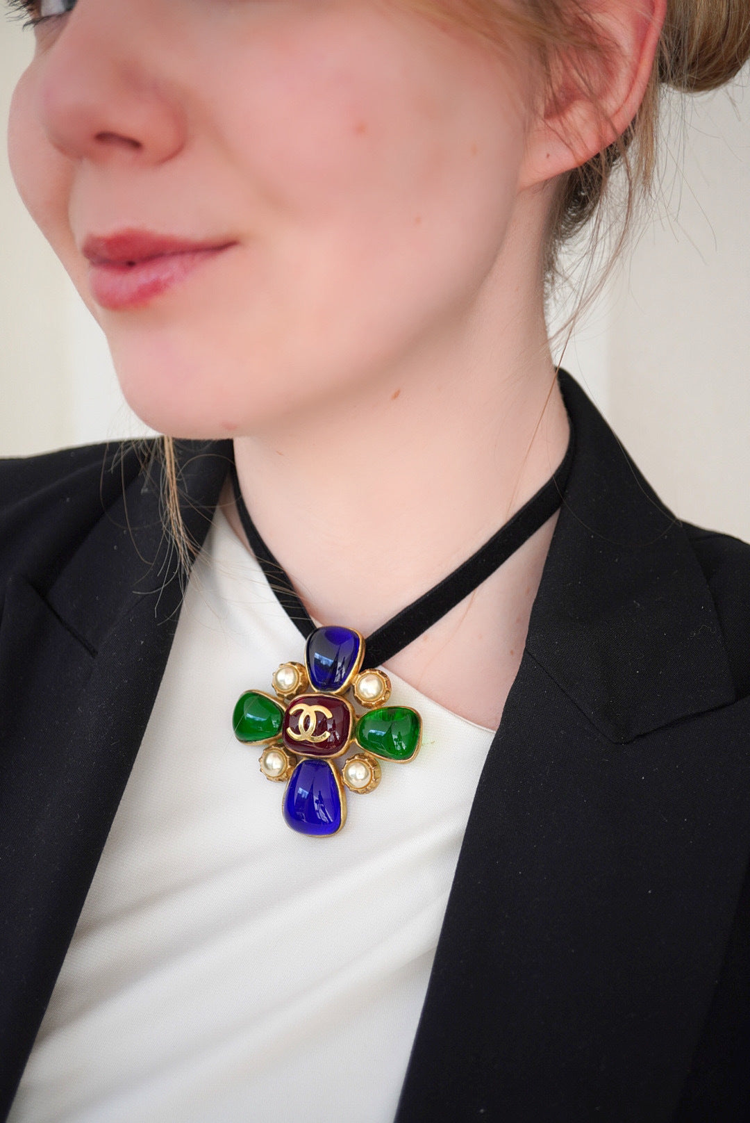 Vintage Chanel Brooch/Pendant 1980s