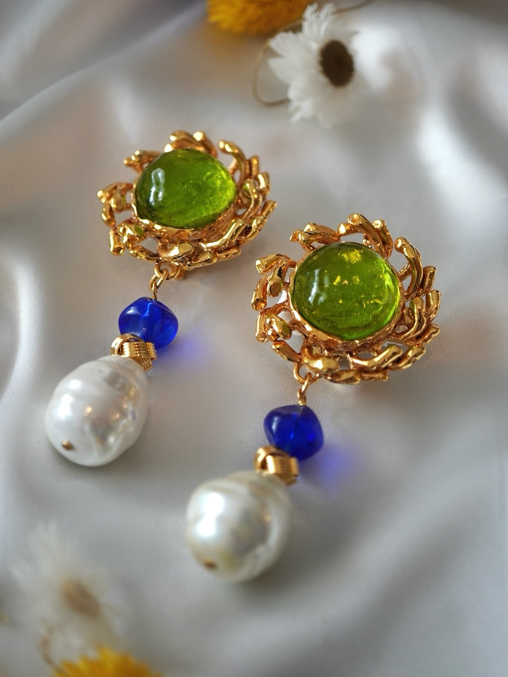 Vintage Philippe Ferrandis Earrings