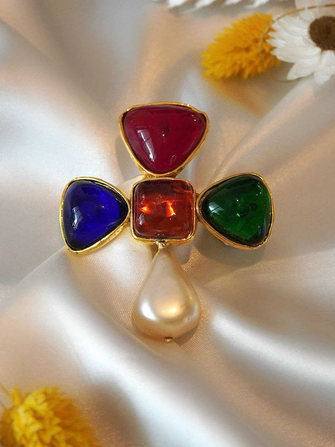 【リナ】CHANEL gripoix vintage ブローチ★超レア★グ Chanel Vintage Collection 29 Large Gripoix and Crystal Bird