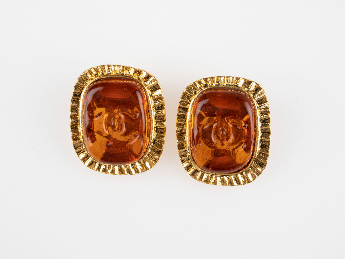 Vintage Chanel by Karl LAGERFELD Clip-On Earrings