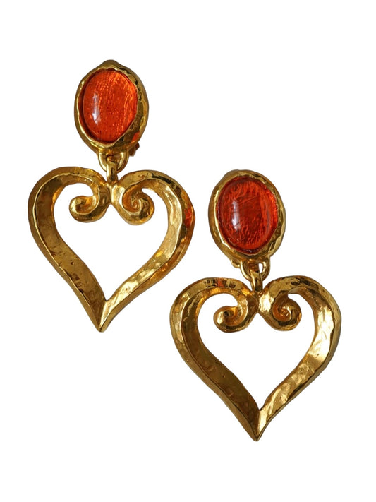 Vintage Philippe Ferrandis Earrings