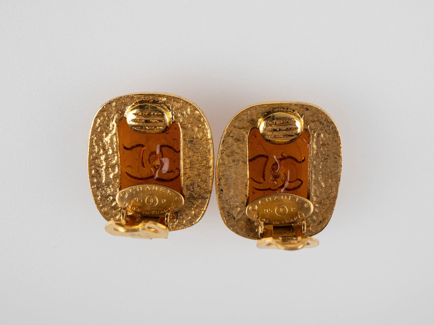 Vintage Chanel by Karl LAGERFELD Clip-On Earrings