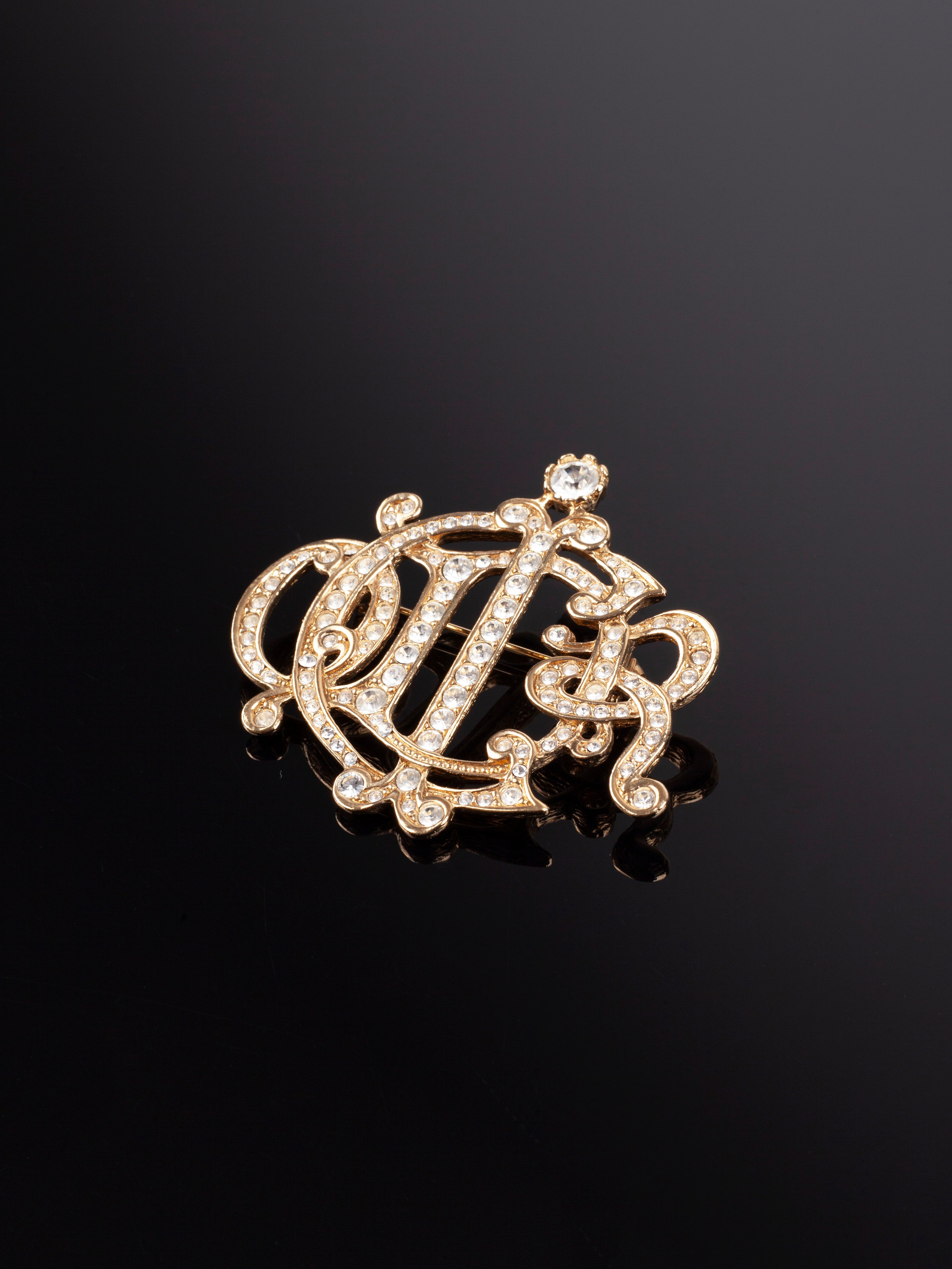 Vintage Christian Dior Brooch with Strass – Vintage Stories Paris