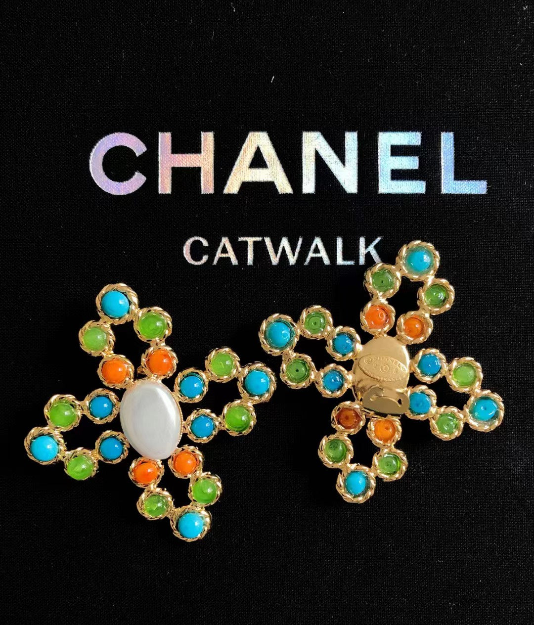 Vintage Chanel Earrings 2cc8 Collection